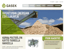 Tablet Screenshot of gasek.fi